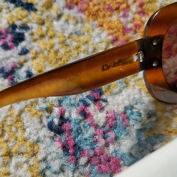 Versace Women's Brown Sunglasses - Picture 4 of 7